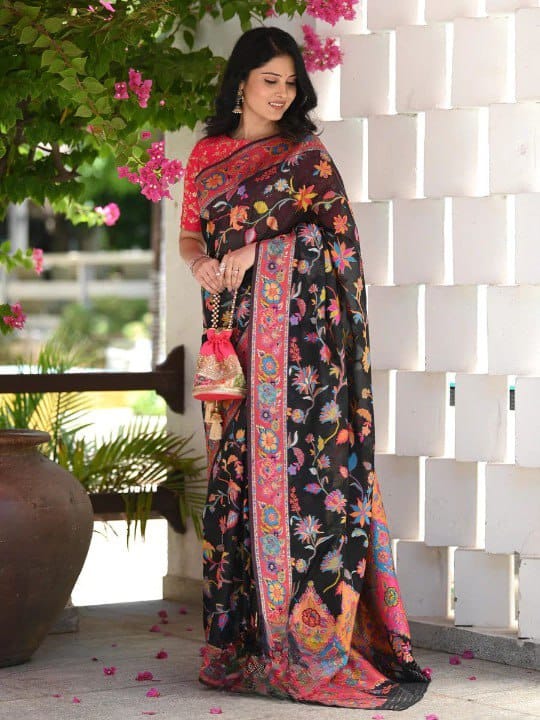 Ddf501 Banarasi Soft Silk Designer Saree Catalogue

